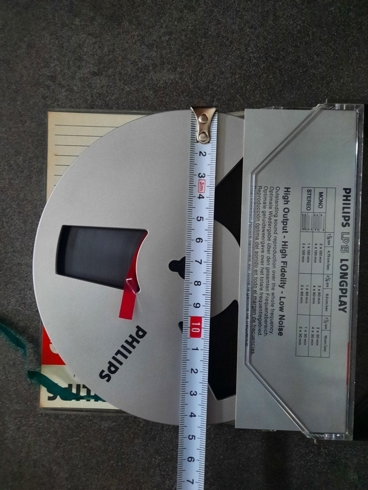 1 philips bandrecorder tape. Gebruikt., Ophalen, Bandrecorder