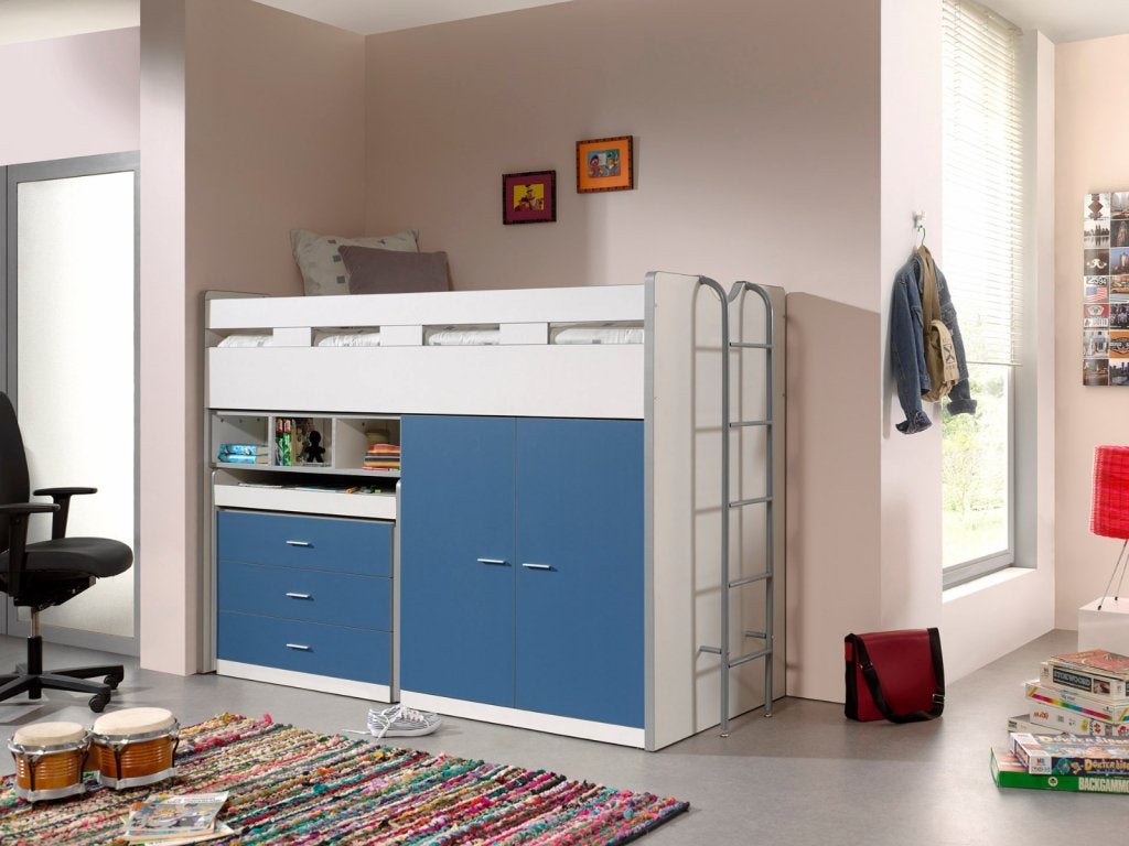 Bonny 70 Hoogslaper met bureau en kast, Niet ingevuld, Niet ingevuld, Nieuw, Ophalen of Verzenden
