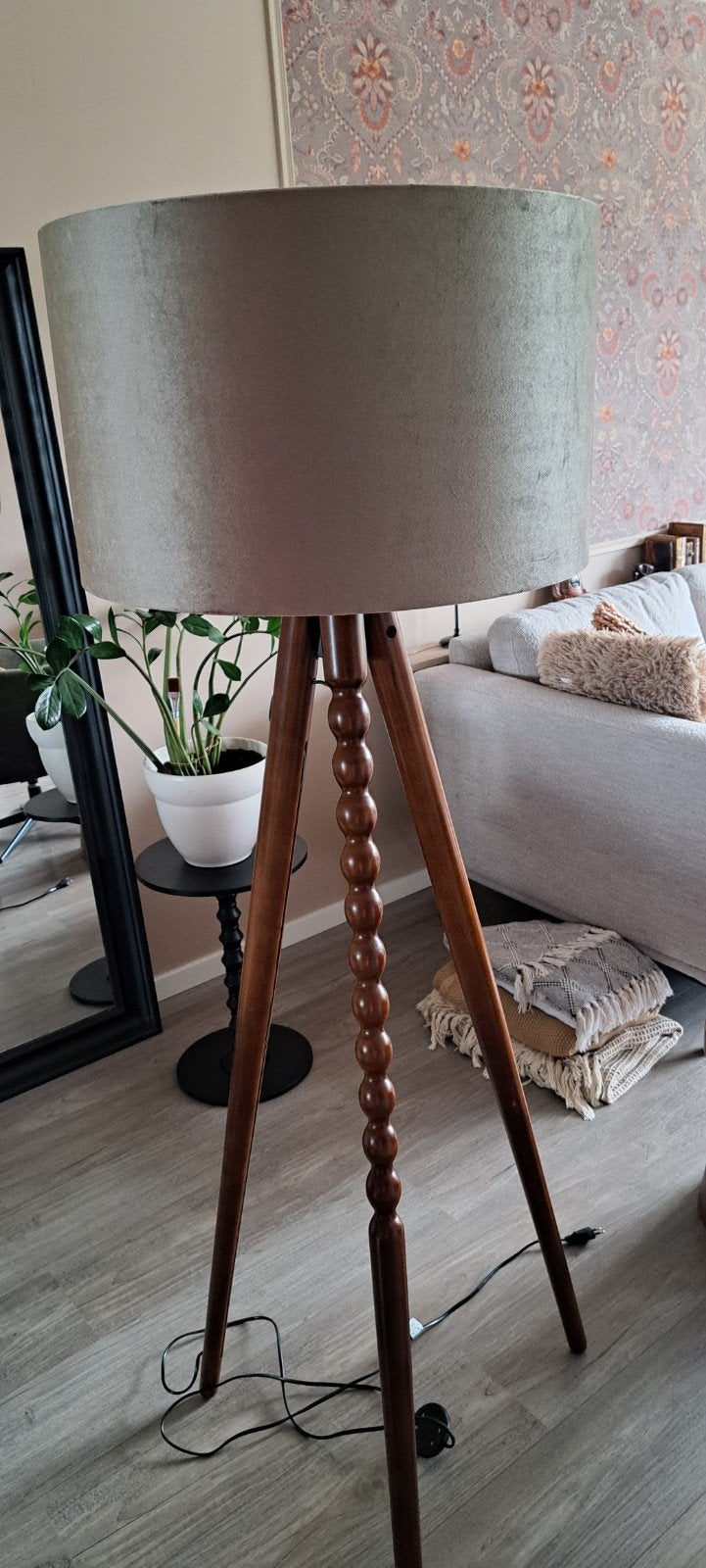 vloerlamp Dutchbone, Ophalen, Zo goed als nieuw, 150 tot 200 cm