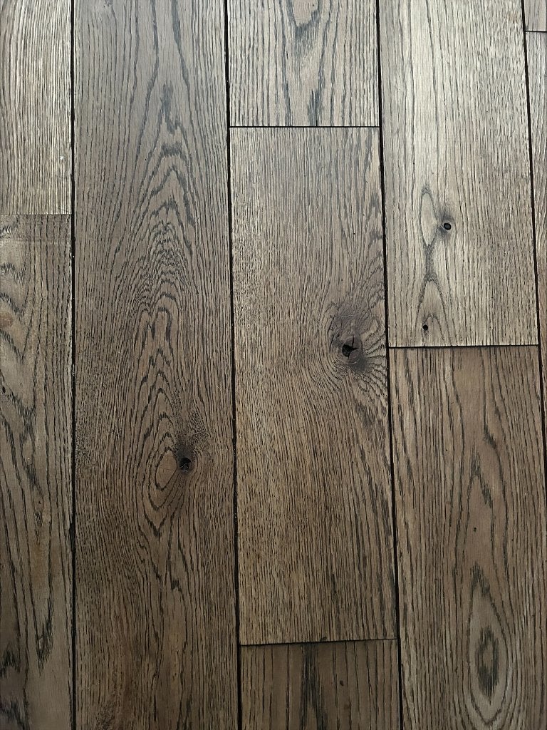 massief eiken parketvloer, Gebruikt, 50 tot 150 cm, 10 m² of meer, Hout
