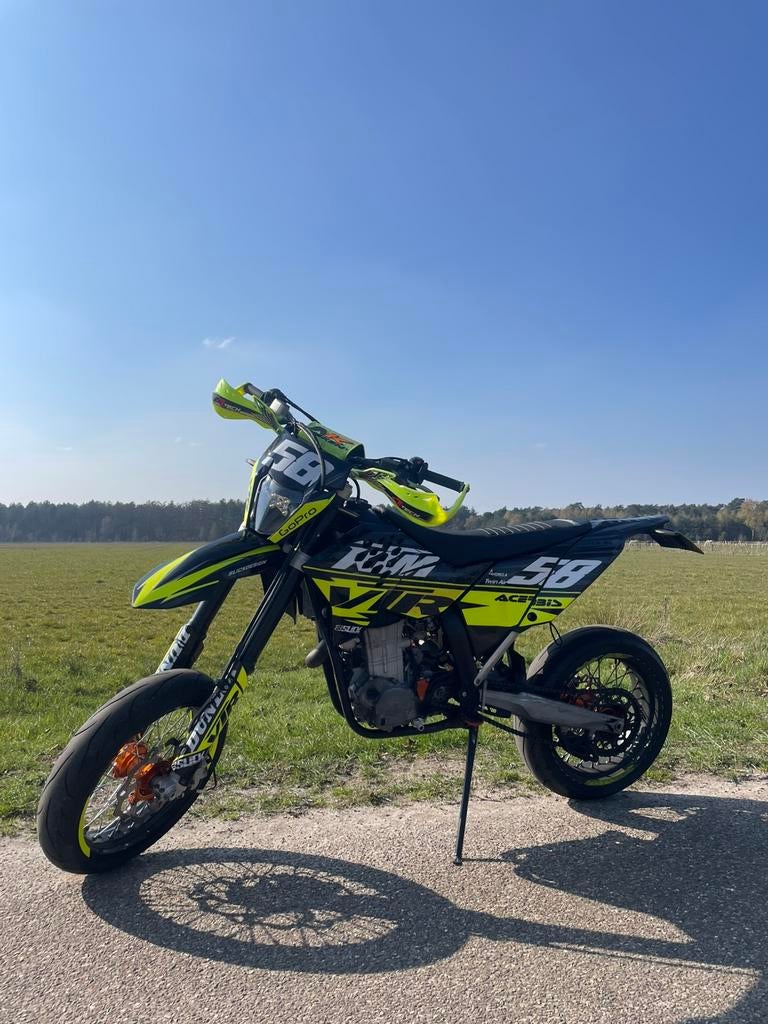 KTM 530EXC-R supermoto, 530 cc, Particulier, Minimaal motorrijbewijs A2, 1 cilinder