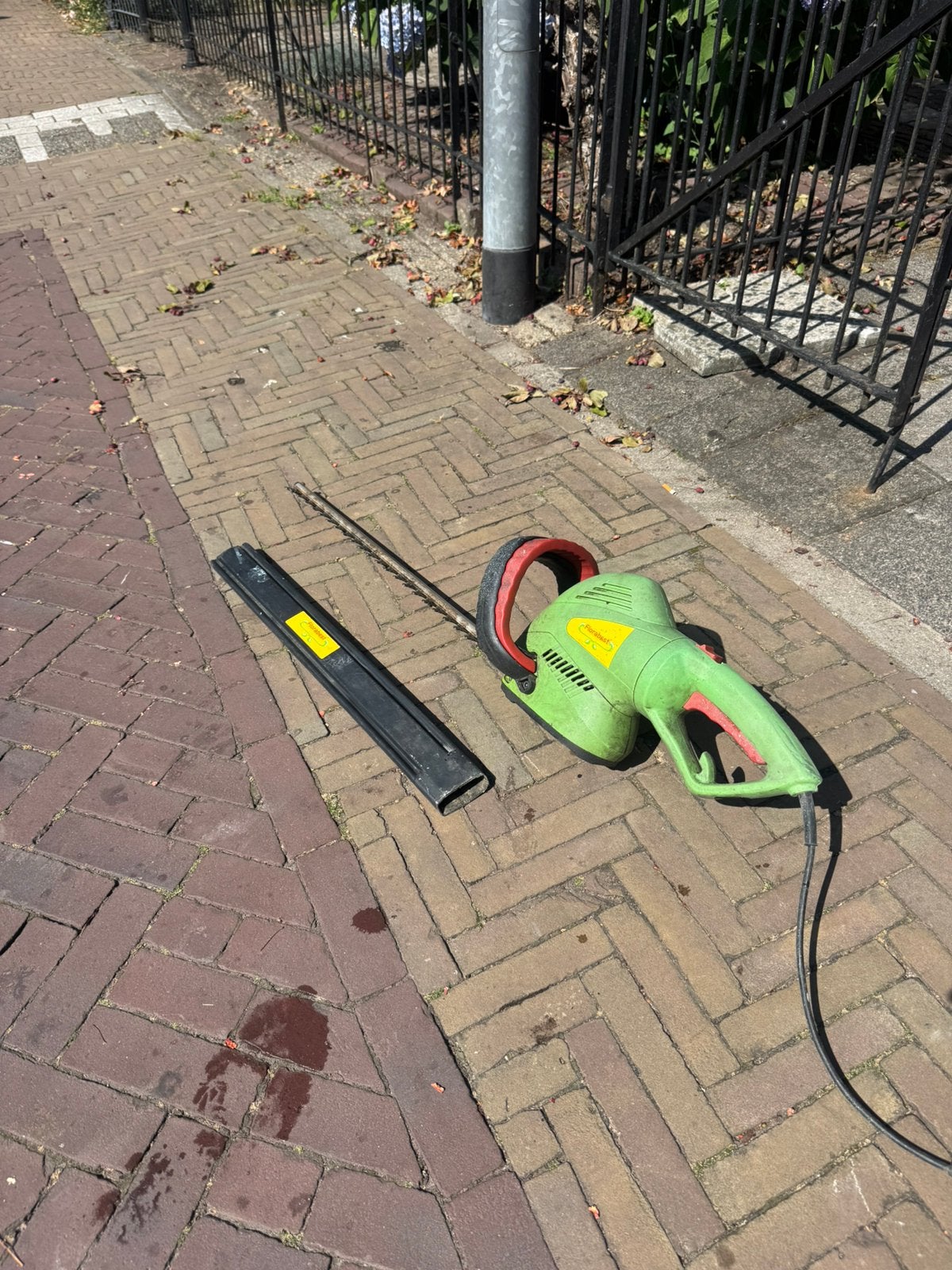 Florabest elektrische heggenschaar, Ophalen, Gebruikt, Elektrisch