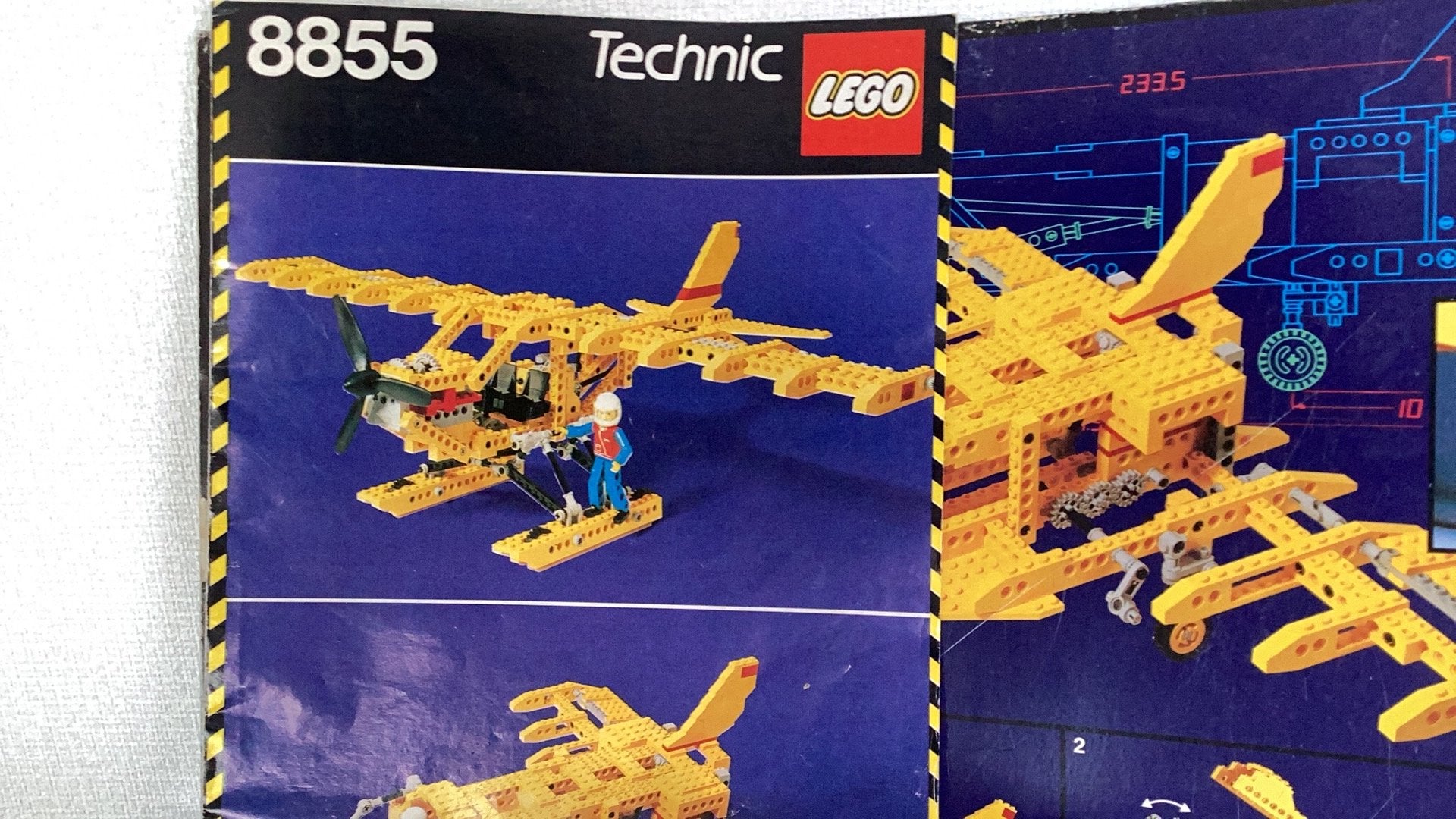 Lego technic. 8855, Ophalen of Verzenden, Zo goed als nieuw