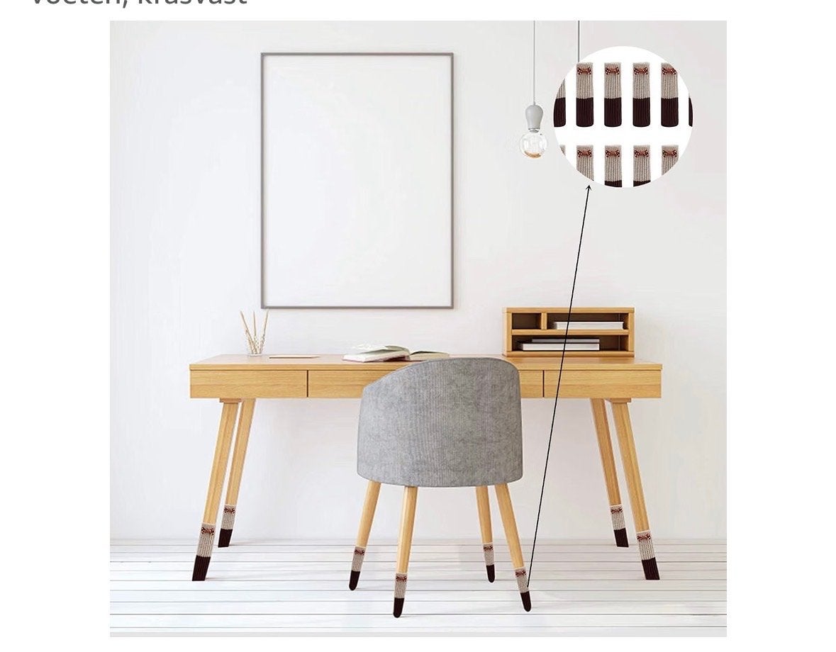 Stoelpootbeschermers - 2 sets voor 8 stoelen, Ophalen of Verzenden, Nieuw