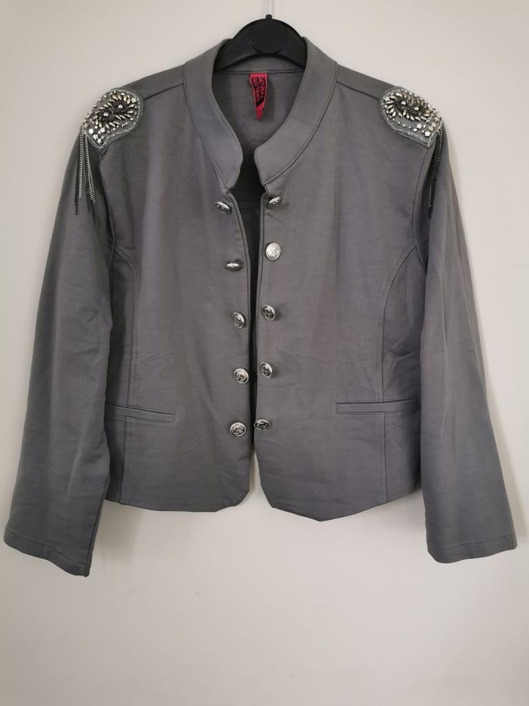 Seven Sisters blazer mt. M, Kleding | Dames, Jasjes, Kostuums en Pakken, Nieuw, Jasje, Maat 38/40 (M), Grijs, Verzenden