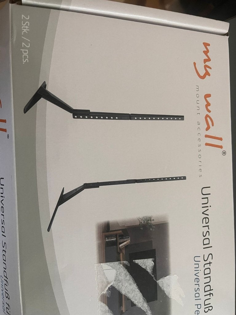 Universele tv-standaard, Audio, Tv en Foto, Televisiebeugels, Ophalen of Verzenden, Nieuw