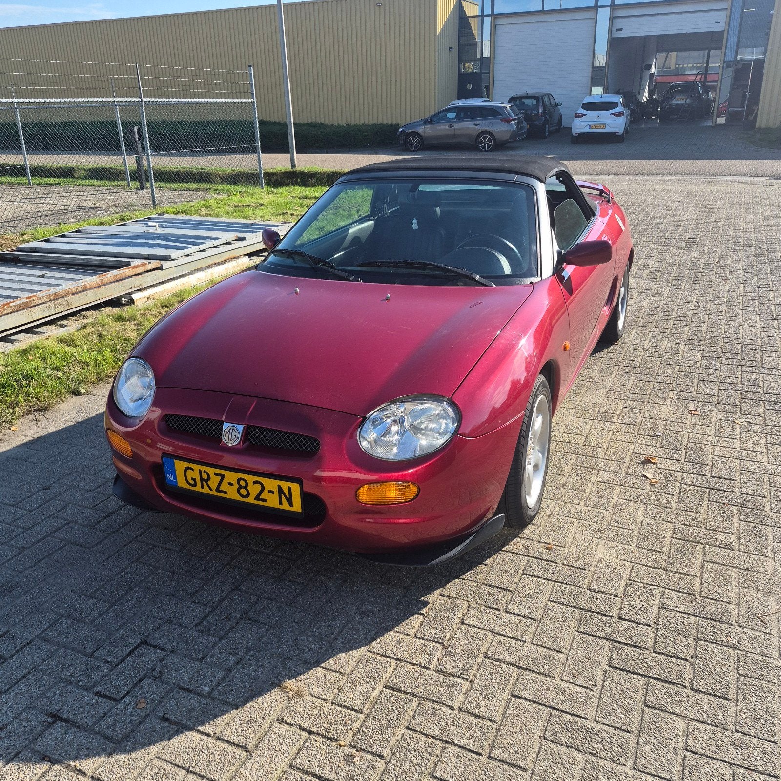 MG MGF 1998 Rood, Auto's, Cabriolet, 1796 cc, Bedrijf, 1035 kg
