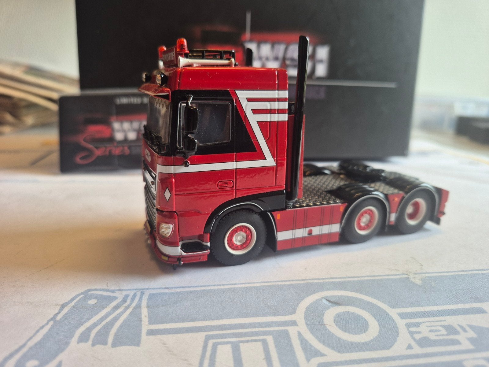 Daf xf space cab van ramon kuijf, Ophalen of Verzenden, Zo goed als nieuw, Bus of Vrachtwagen, Wsi