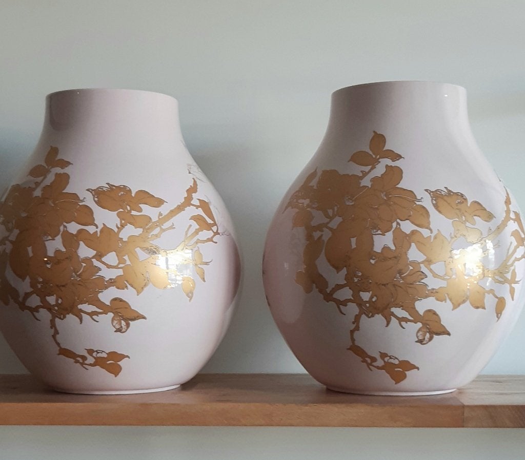 Roze designvaas 2 x Hella Jongerius PS Jonsberg Ikea, Ophalen, Zo goed als nieuw, Roze