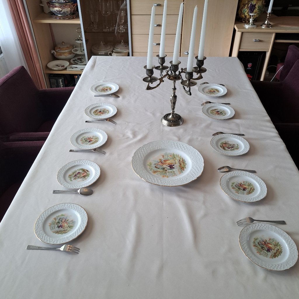 Schumann Arzberg  borden set., Ophalen of Verzenden, Zo goed als nieuw, Bord(en), Overige stijlen
