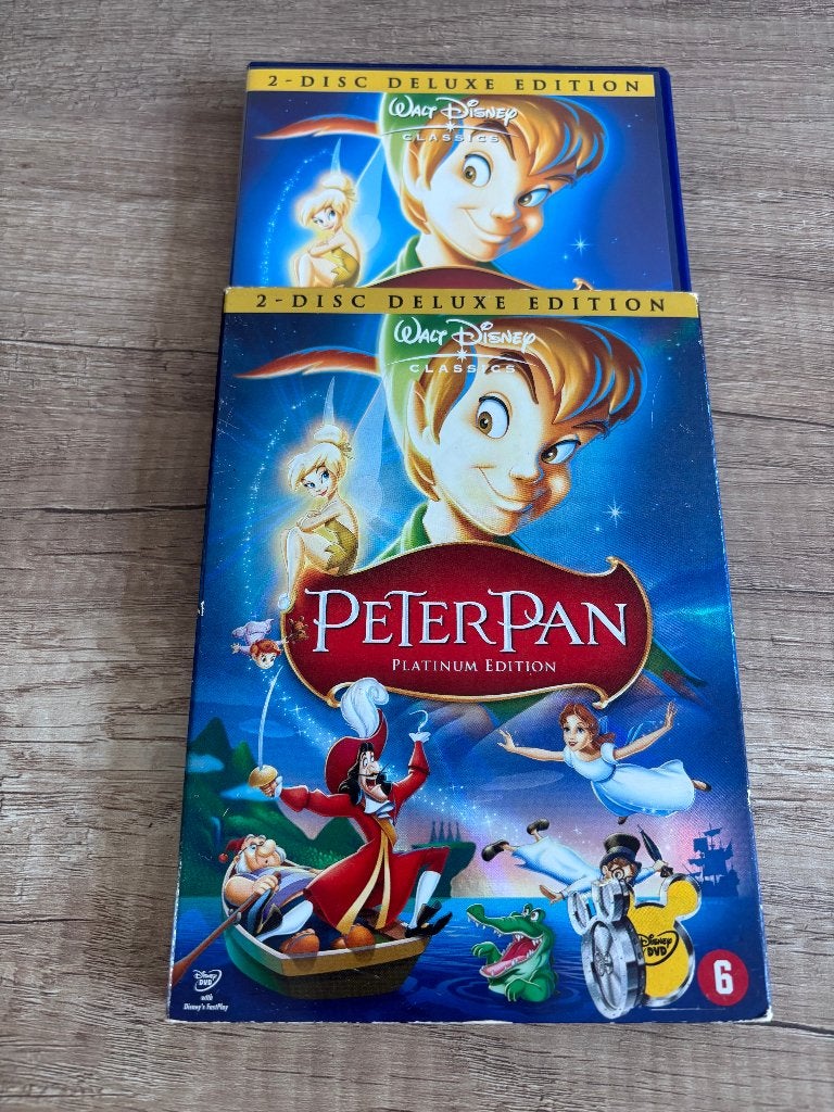 disney dvd peter pan, Cd's en Dvd's, Europees, Tekenfilm, Ophalen of Verzenden, Zo goed als nieuw