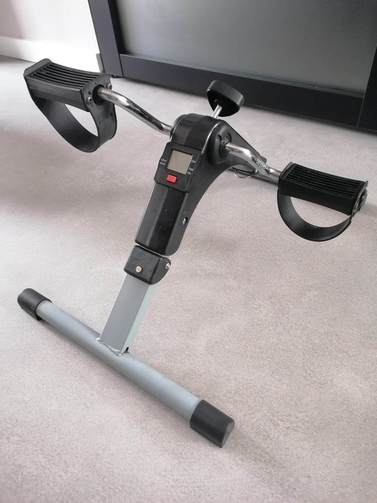 Mini Hometrainer  Compact  Draagbaar, Ophalen of Verzenden, Zo goed als nieuw, Metaal, Hometrainer