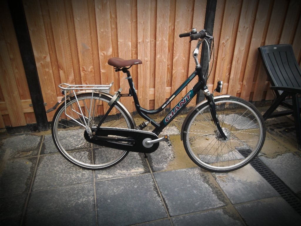 giant damesfiets 28inch, Fietsen en Brommers, Ophalen, Gebruikt, Versnellingen, Trommelrem
