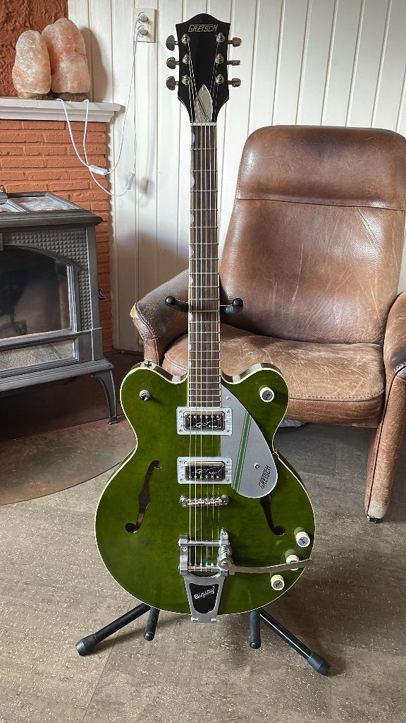 Gretsch elektrische gitaar, Muziek en Instrumenten, Snaarinstrumenten | Gitaren | Elektrisch, Ophalen, Zo goed als nieuw, Semi-solid body