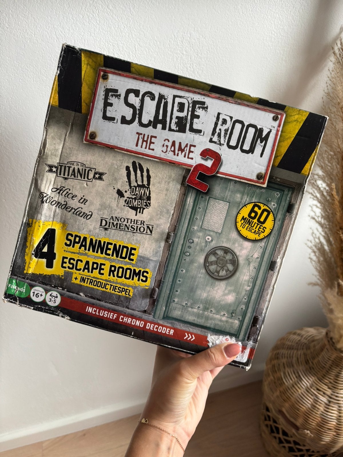 Escape room the game deel 2, Drie of vier spelers, Ophalen of Verzenden, Gebruikt