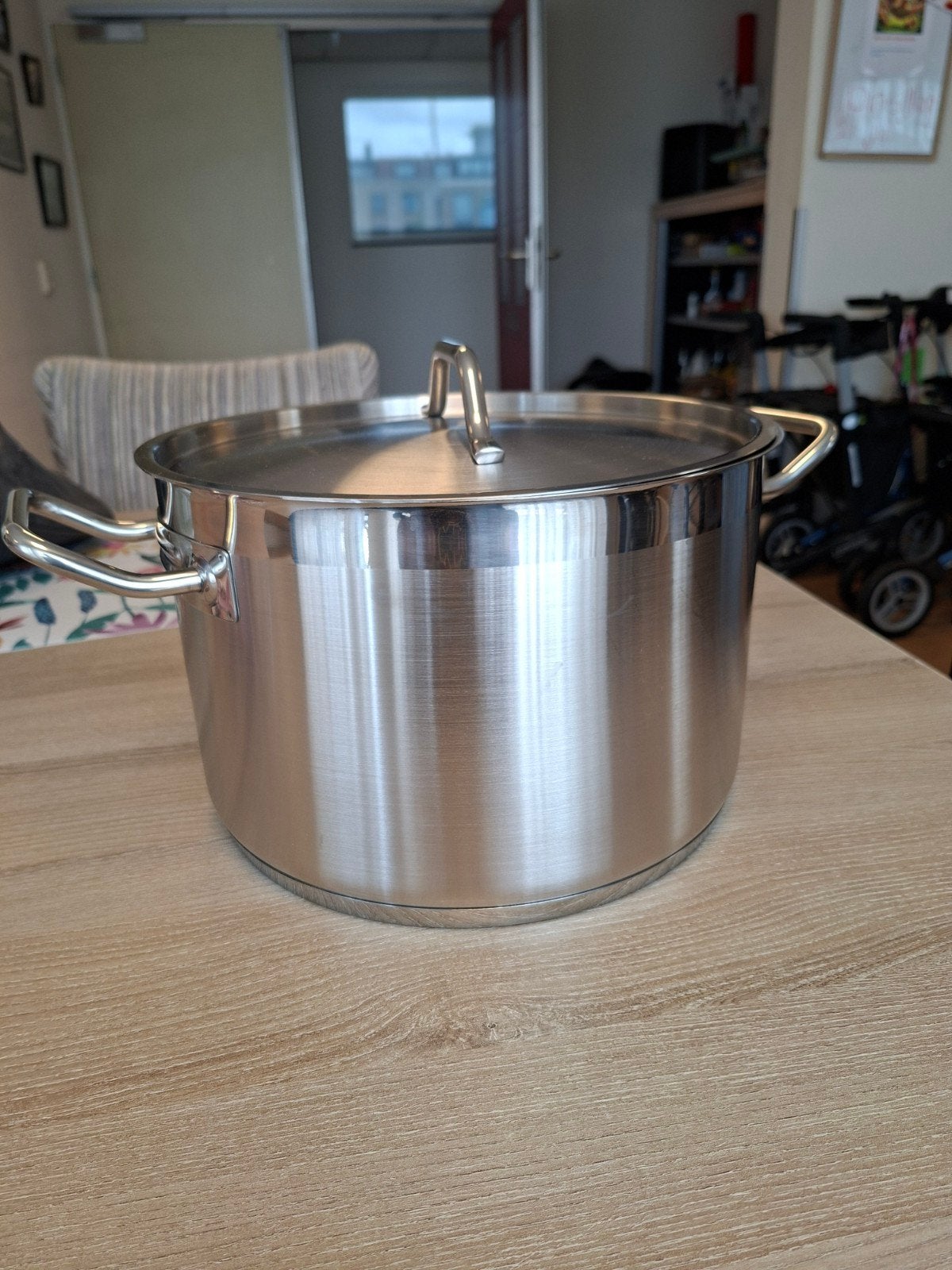 Soeppan 28 cm, Ophalen