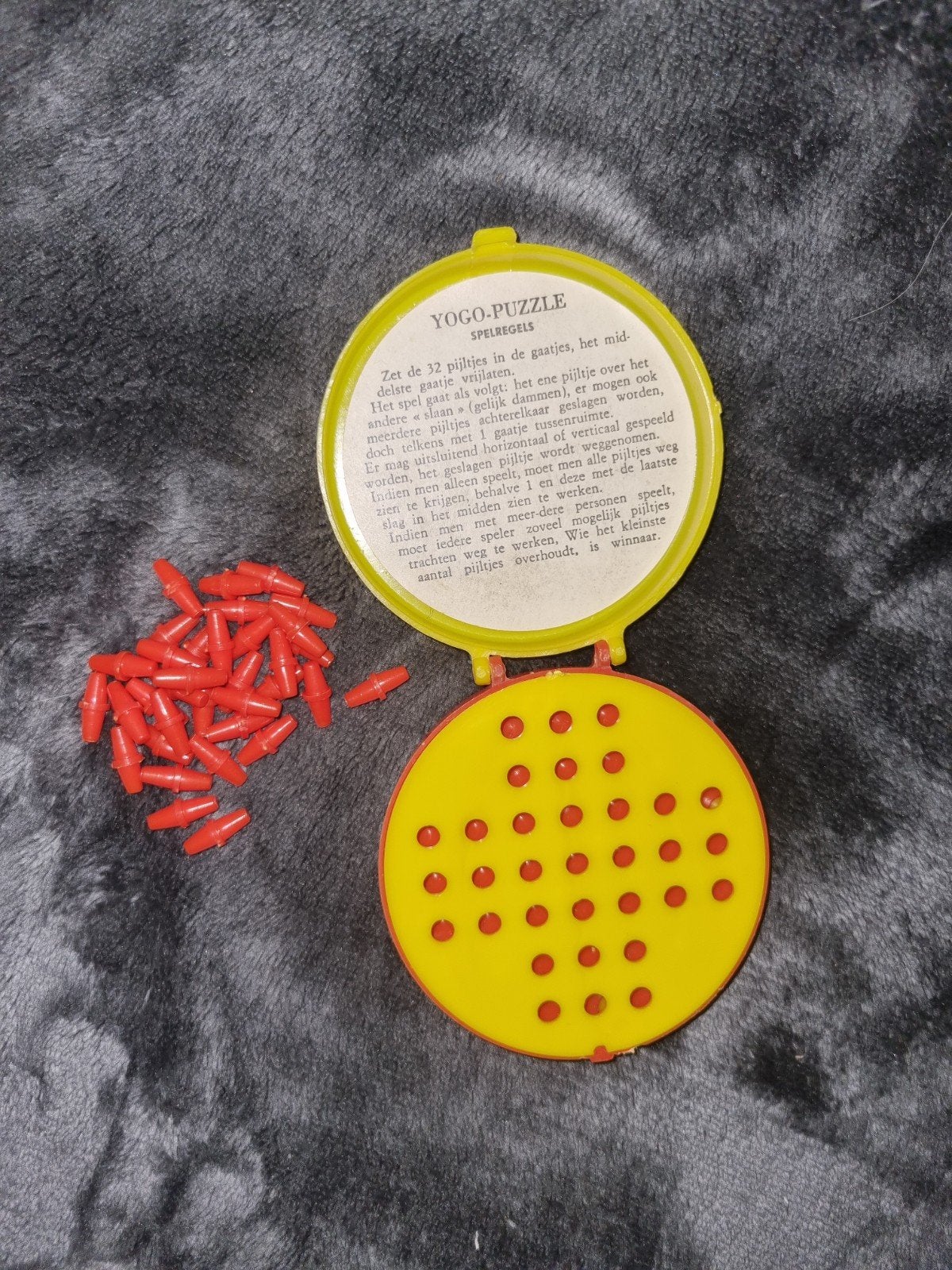 Vintage Yogo-Puzzle Spel - Reisformaat, Ophalen of Verzenden, Minder dan 500 stukjes, Zo goed als nieuw