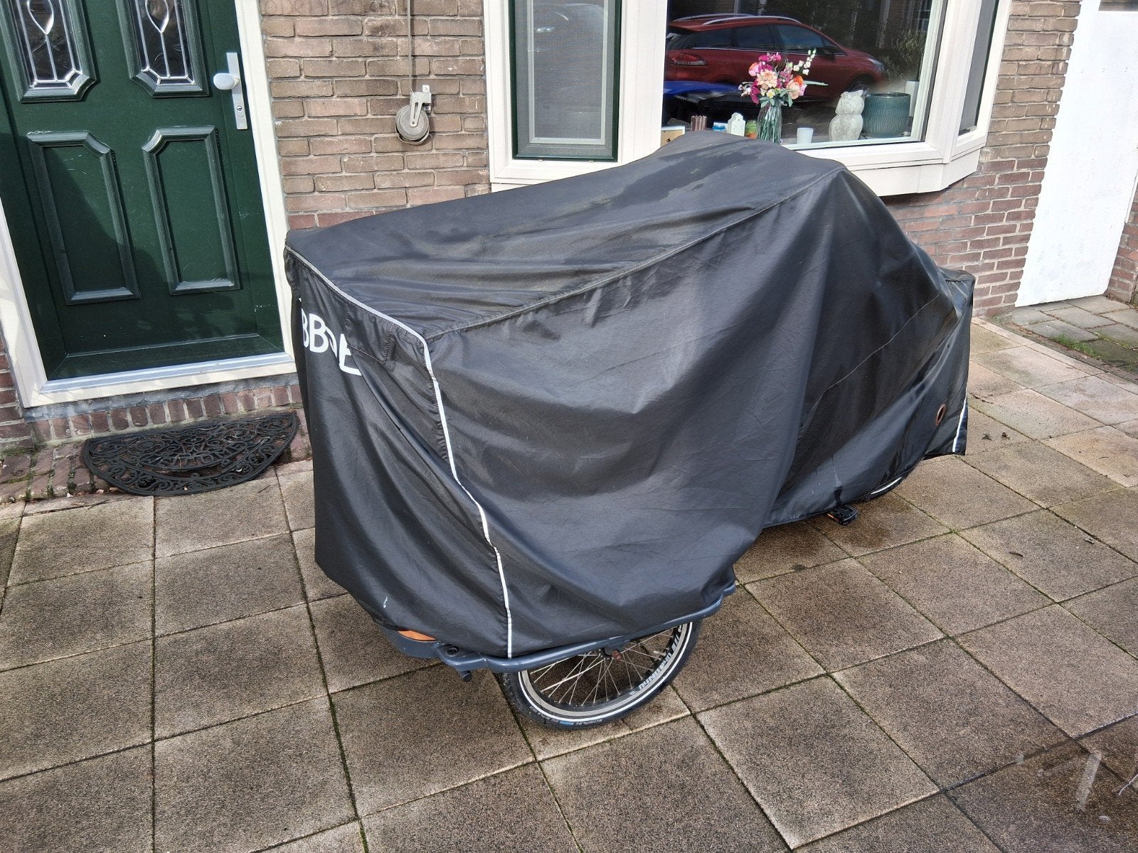elektrische bakfiets van babboe, Ophalen, Zo goed als nieuw, 4 kinderen of meer