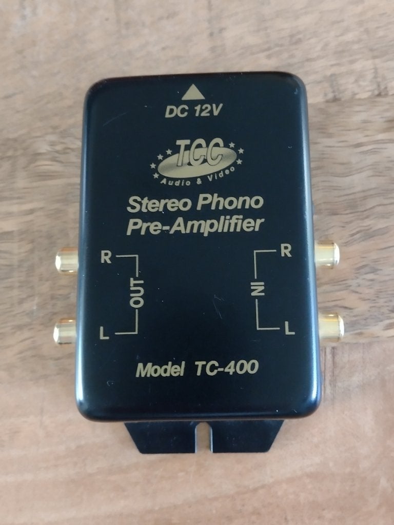 TCC TC-400 Phono Voorversterker, Minder dan 60 watt, Ophalen, Overige merken, Gebruikt