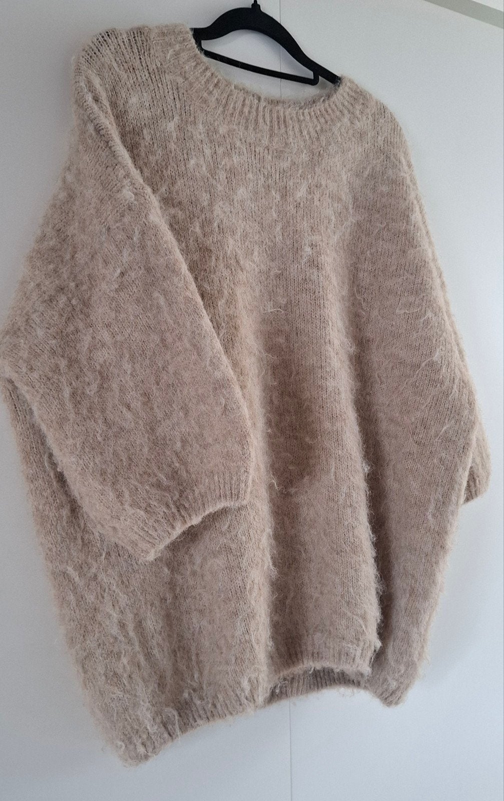 zacht Angora achtige  strechie trui, Ophalen of Verzenden, Zo goed als nieuw, Maat 46/48 (XL) of groter