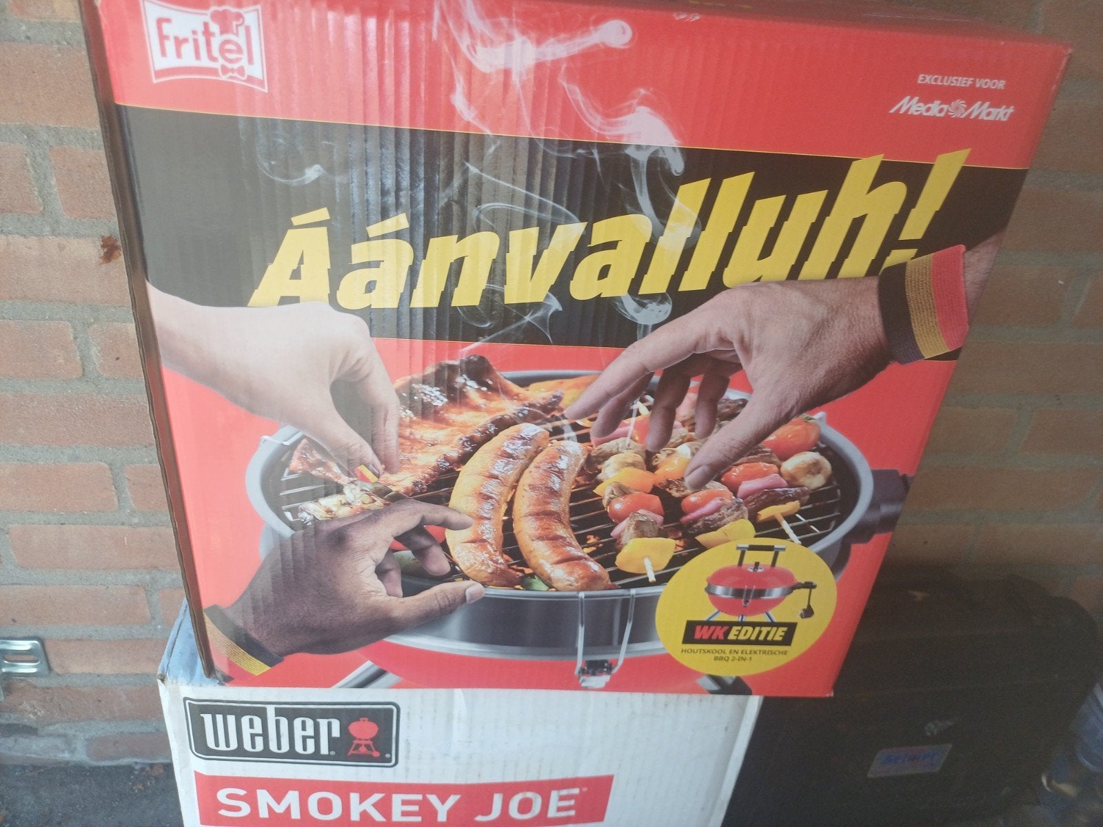 electric bbq in 1 fritel, Ophalen