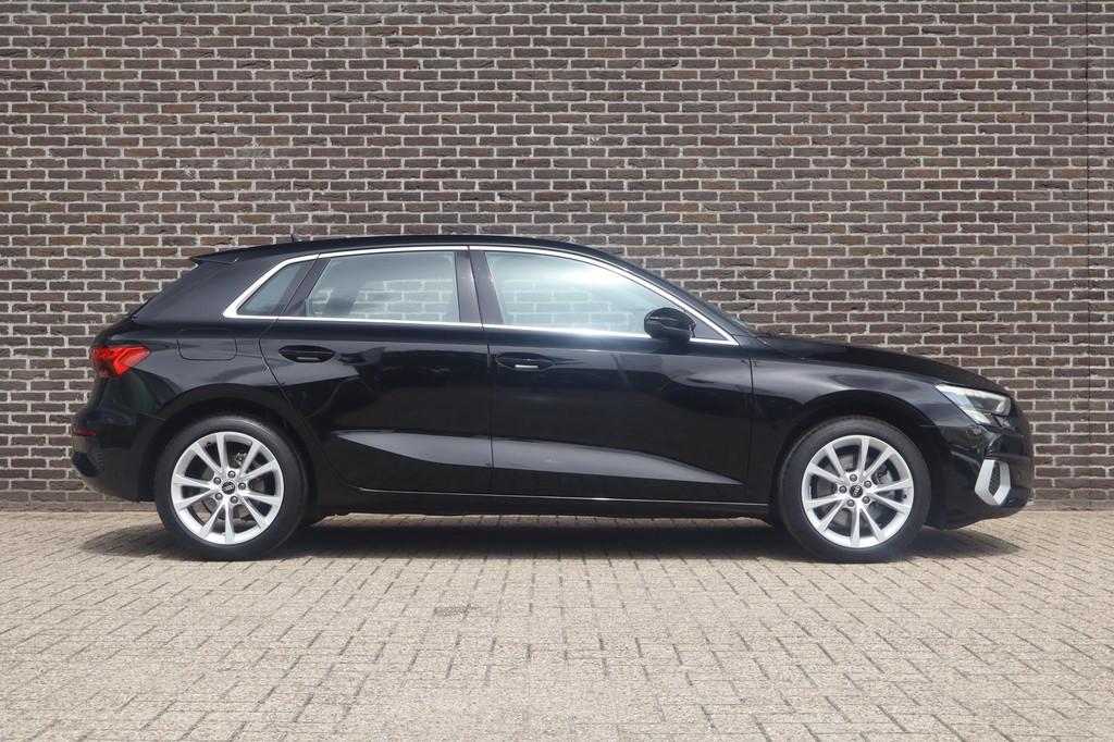 Audi A3 Sportback 30 TFSI 110pk S-tronic Business Edition |, Auto's, Audi, 12 maanden, Stof, Gebruikt, Zwart