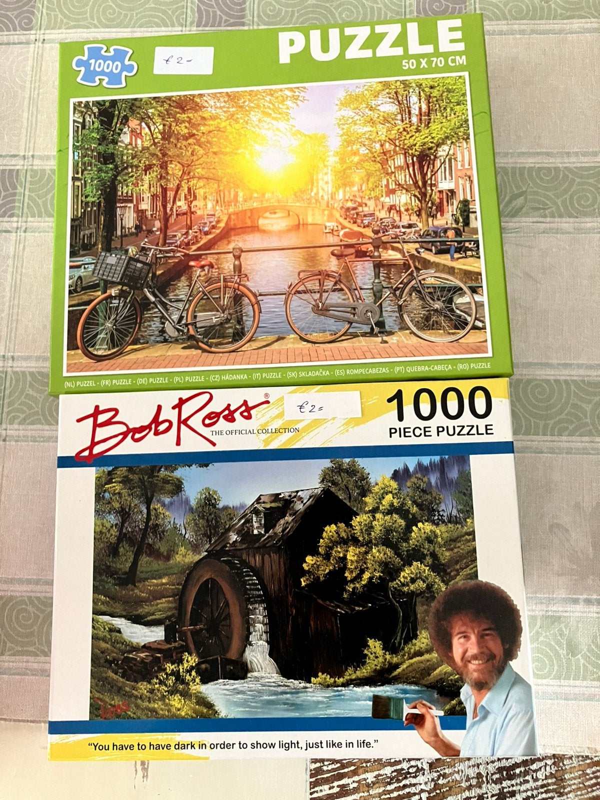 Puzzels 1000 stukjes, Ophalen of Verzenden, 500 t/m 1500 stukjes, Zo goed als nieuw