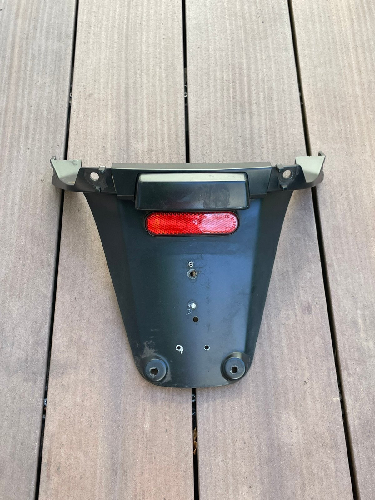 Vespa S achterspatbord Mat zwart, Ophalen of Verzenden, Gebruikt, Kap, Vespa