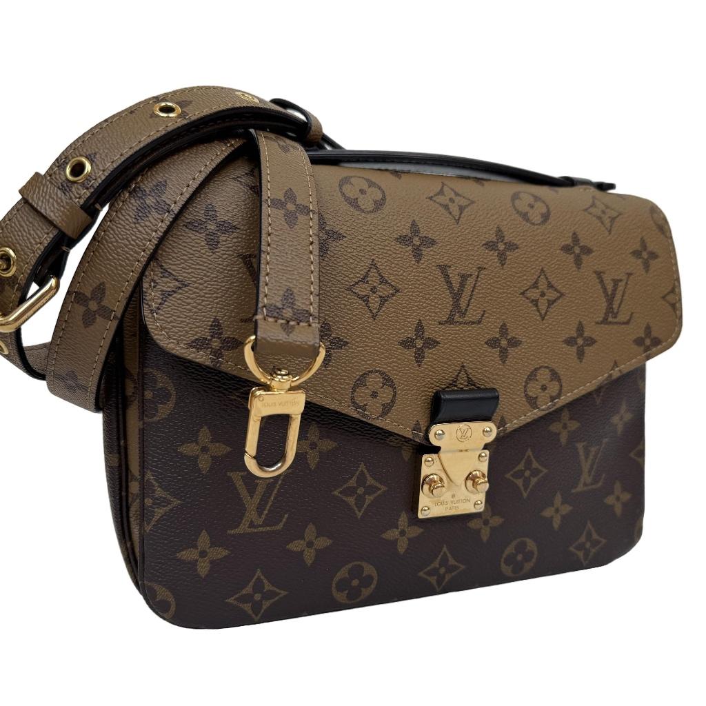 Louis vuitton Pochette metis reverse monogram lv hand tas image 2