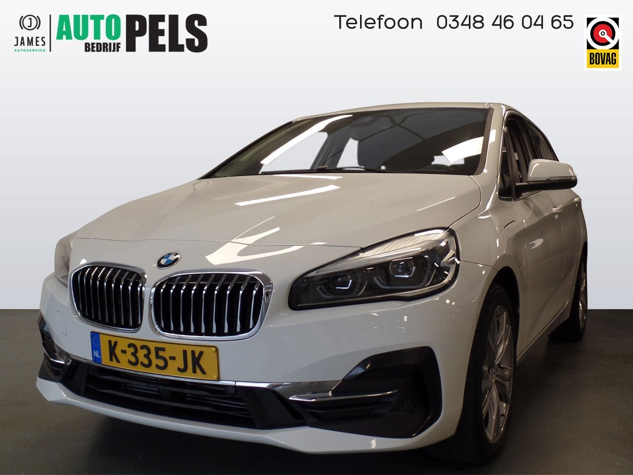 BMW 2 Serie Active Tourer 225xe iPerformance eDrive Ed Autom, 136 pk, Gebruikt, Wit, Bedrijf