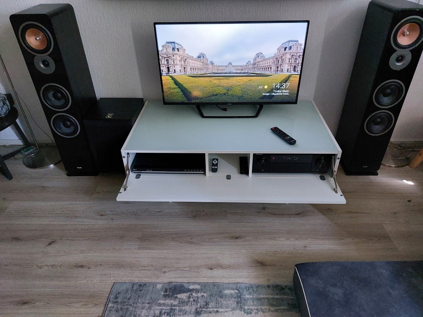 Teufel Ultima 40 MK2 speakerset met JBL subwoofer, Audio, Tv en Foto, Luidsprekers, Gebruikt, Ophalen of Verzenden, 150 watt of meer