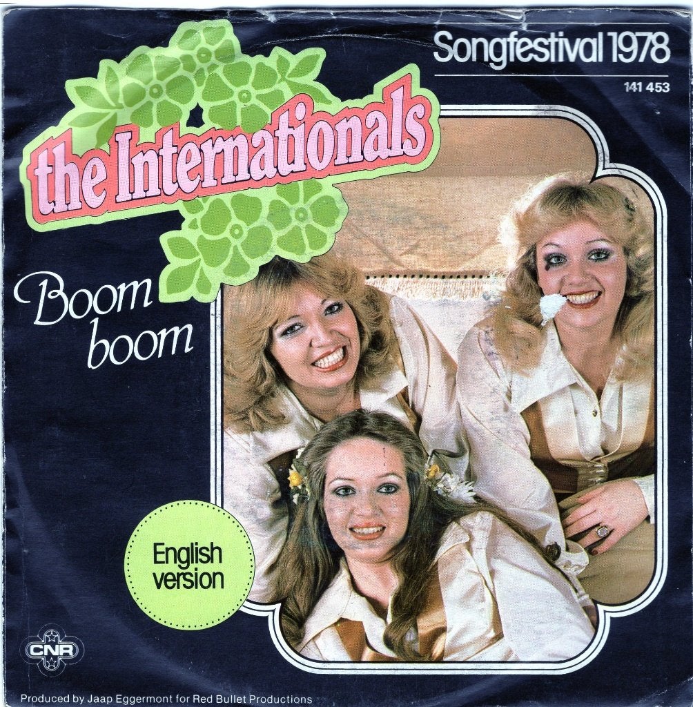 THE INTERNATIONALS  -  Boom boom, Gebruikt, 7 inch, Pop, Fotohoes