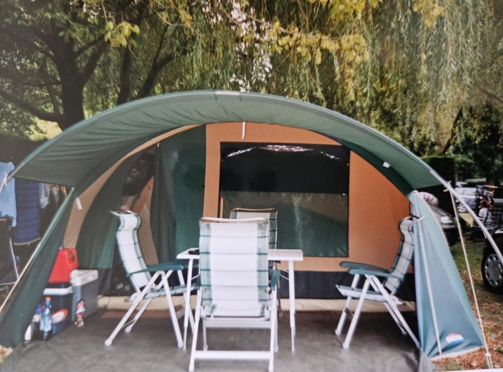 Cabanon Biscaya 440 tunneltent - Ideaal voor gezinnen, Caravans en Kamperen, Tenten, Ophalen