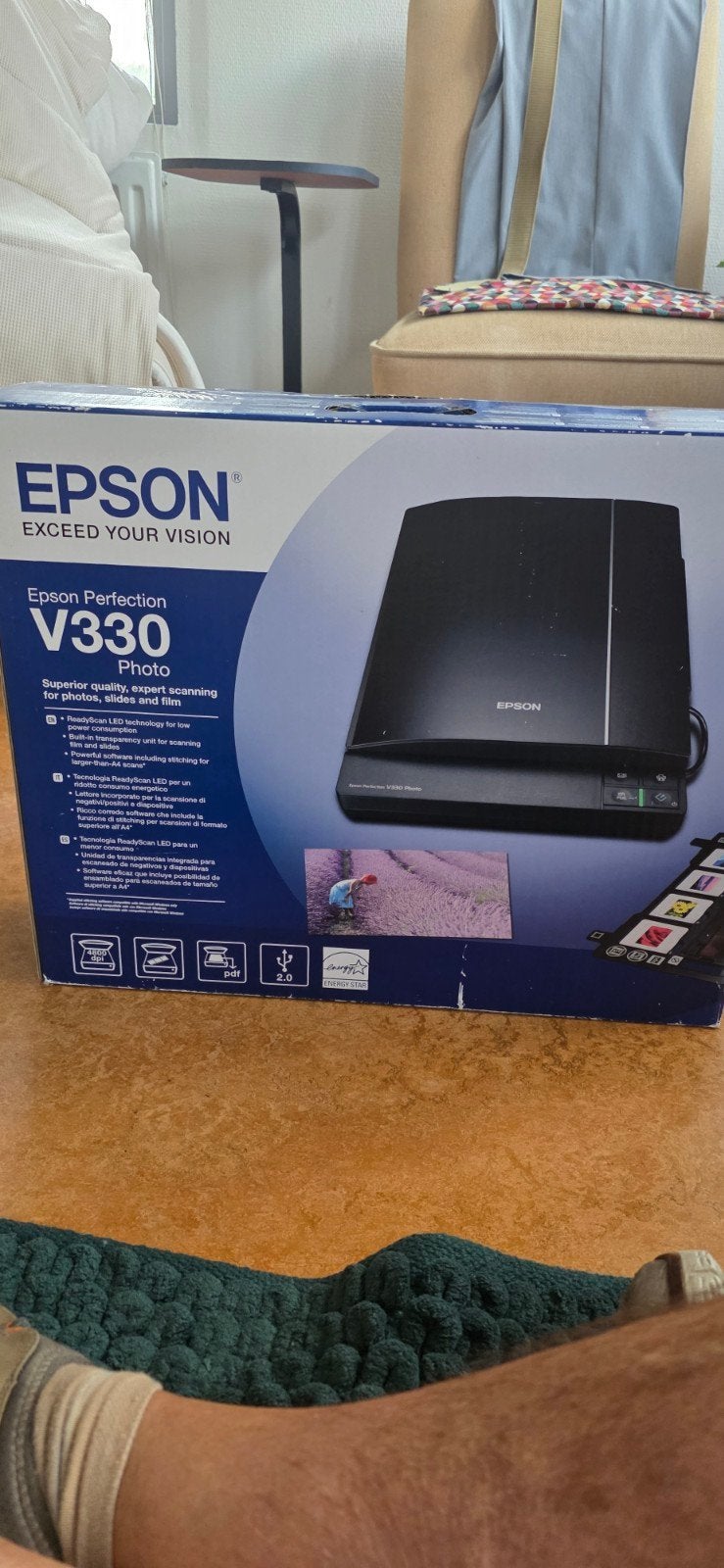 Epson Perfection V330 Photo Scanner - Nieuw in doos, Epson, Nieuw, Ophalen of Verzenden, MacOS