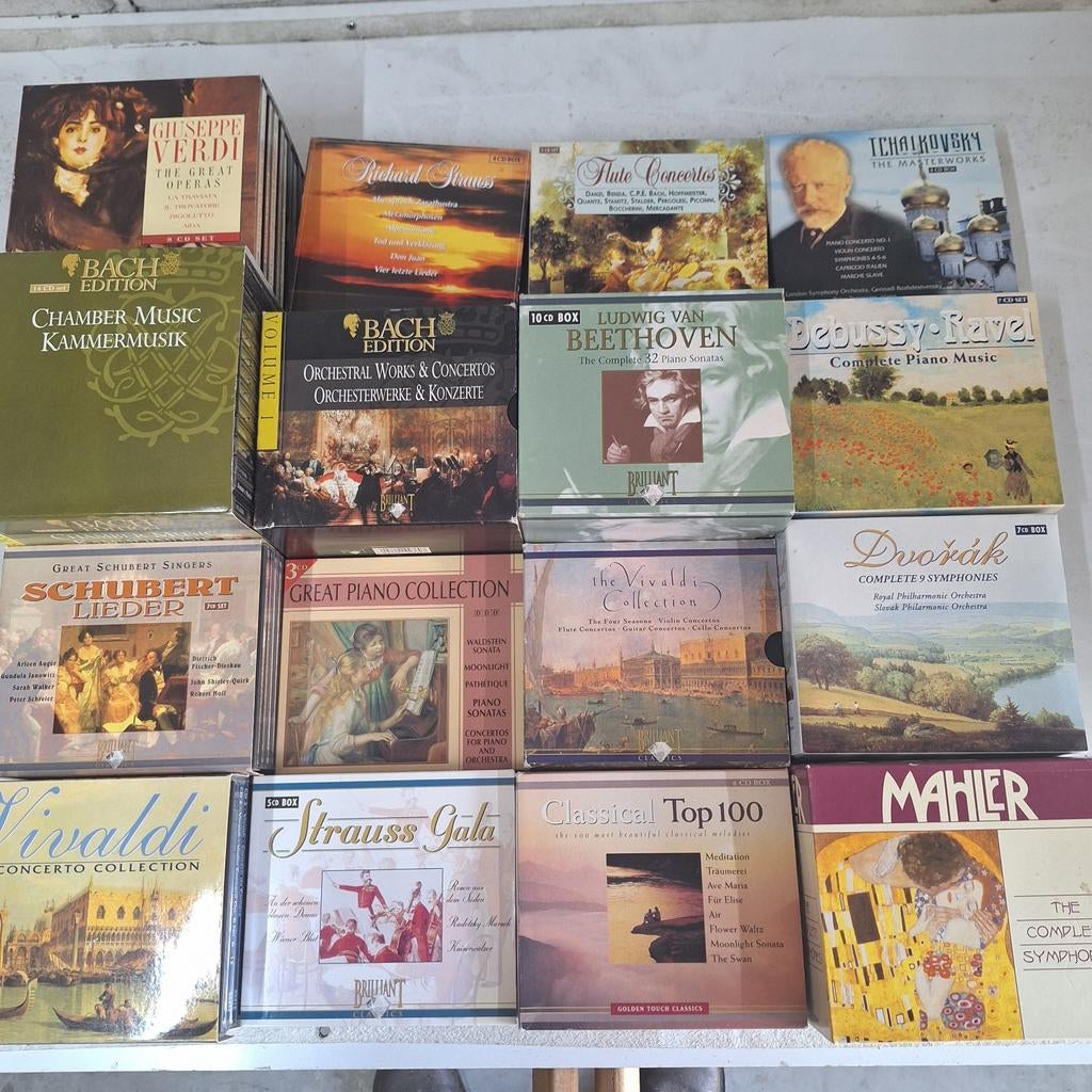 16 klassieke boxen brilliant, Cd's en Dvd's, Cd's | Klassiek, Ophalen of Verzenden, Classicisme, Zo goed als nieuw, Overige typen