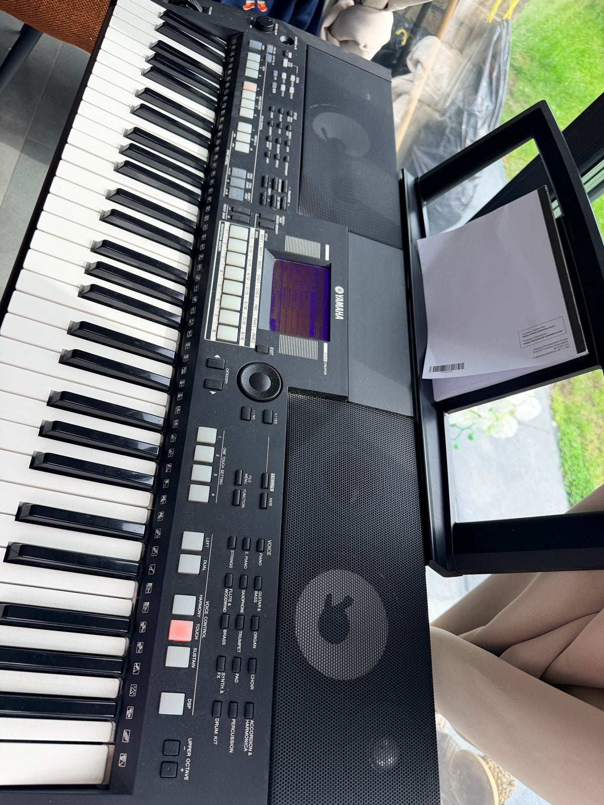 Yamaha PSR  S550, Muziek en Instrumenten, Ophalen of Verzenden, Zo goed als nieuw, 61 toetsen, Yamaha