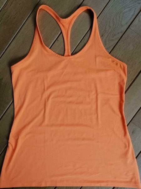 NIKE top racerback oranje maat M -zgan -, Maat 38/40 (M), Nike, Oranje, Ophalen of Verzenden