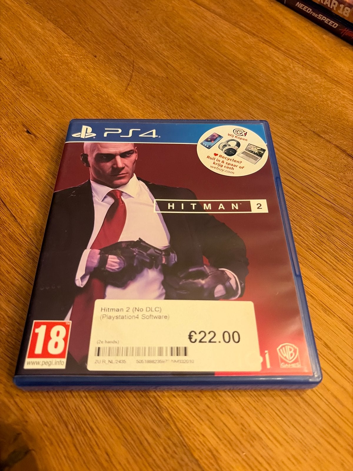 Hitman 2 (No DLC) voor PlayStation 4, Vanaf 18 jaar, Shooter, 1 speler, Ophalen of Verzenden