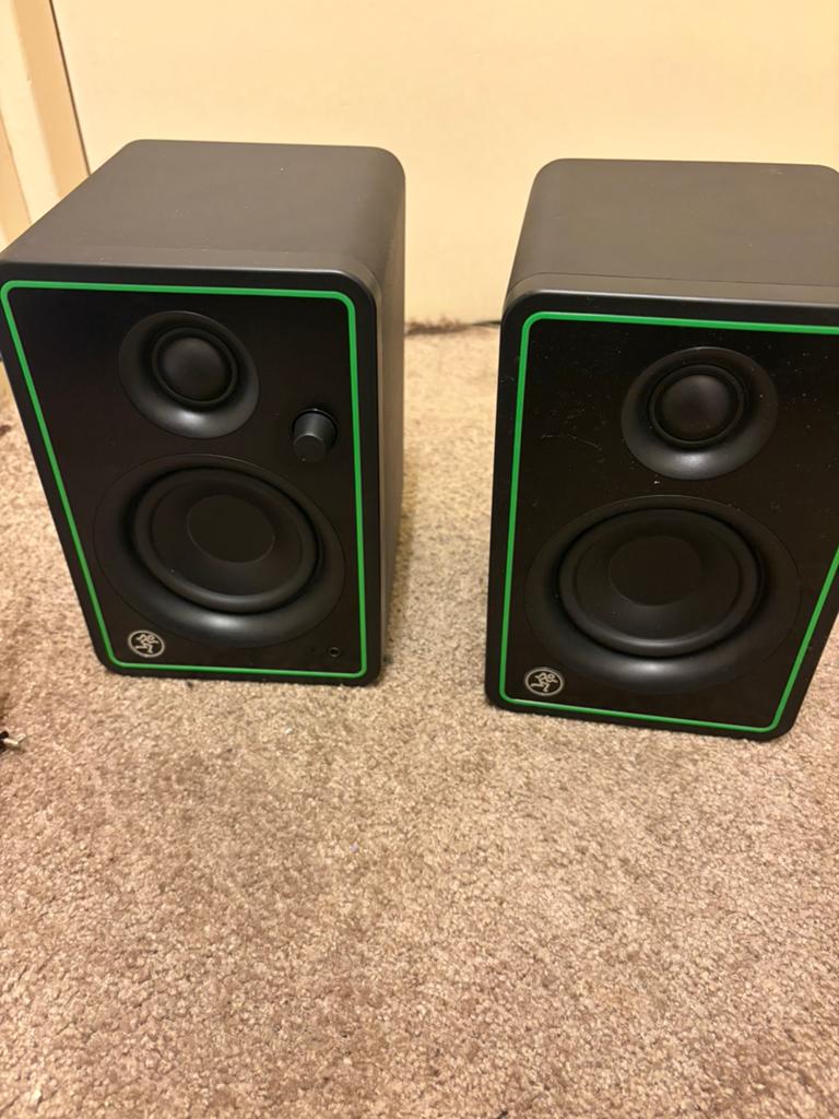 Mackie studio monitors cr3-x speakers 50w, Ophalen, Minder dan 60 watt, Front, Rear of Stereo speakers, Overige merken