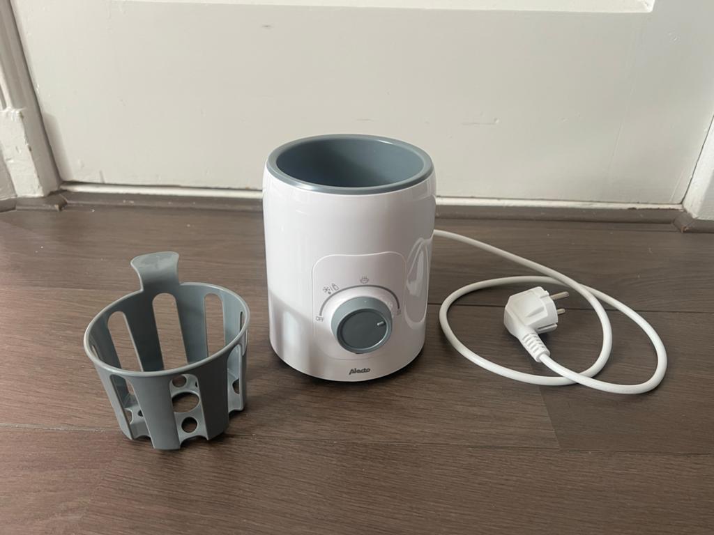 Alecto BW600 flessenwarmer, Ophalen, Zo goed als nieuw, Flessen- of potjesverwarmer