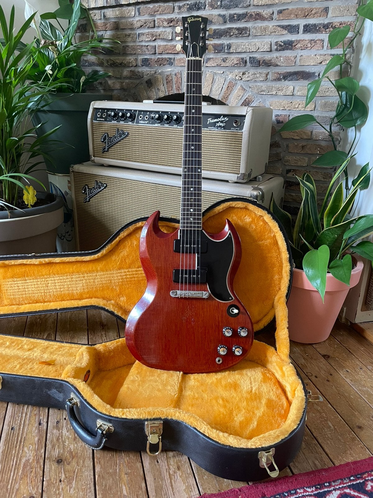 Gibson SG special 1964, Muziek en Instrumenten, Snaarinstrumenten | Gitaren | Elektrisch, Ophalen, Gebruikt, Solid body, Gibson
