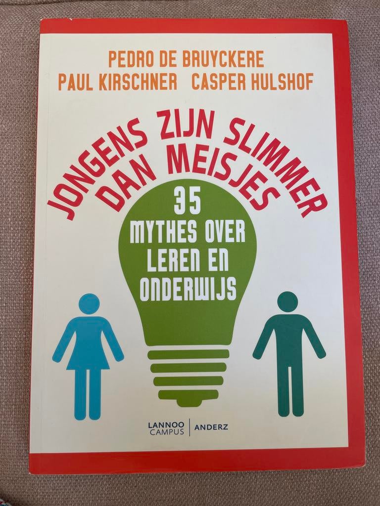 Jongens zijn slimmer dan meisjes - Pedro de Bruyckere, Ophalen of Verzenden, Gamma, Zo goed als nieuw, Overige niveaus