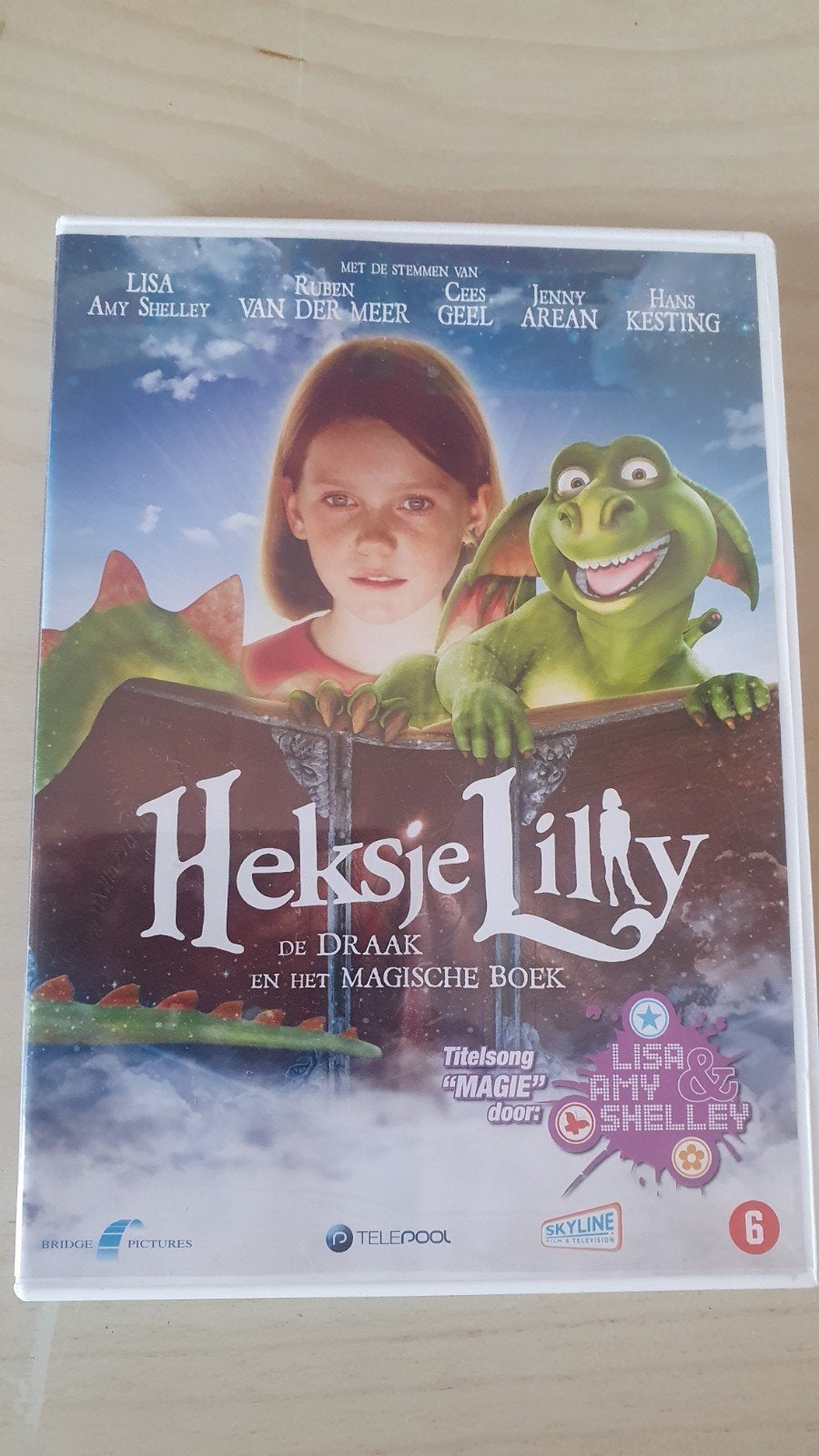 Heksje Lilly: De Draak en Het Magische Boek DVD, Alle leeftijden, Zo goed als nieuw, Familie, Film