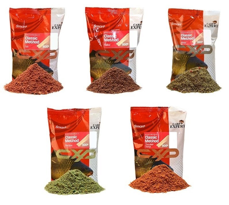 * OPRUIMING * Carp Expert Grondvoer Classic Method 800G / 5x, Ophalen of Verzenden, Nieuw, Overige typen