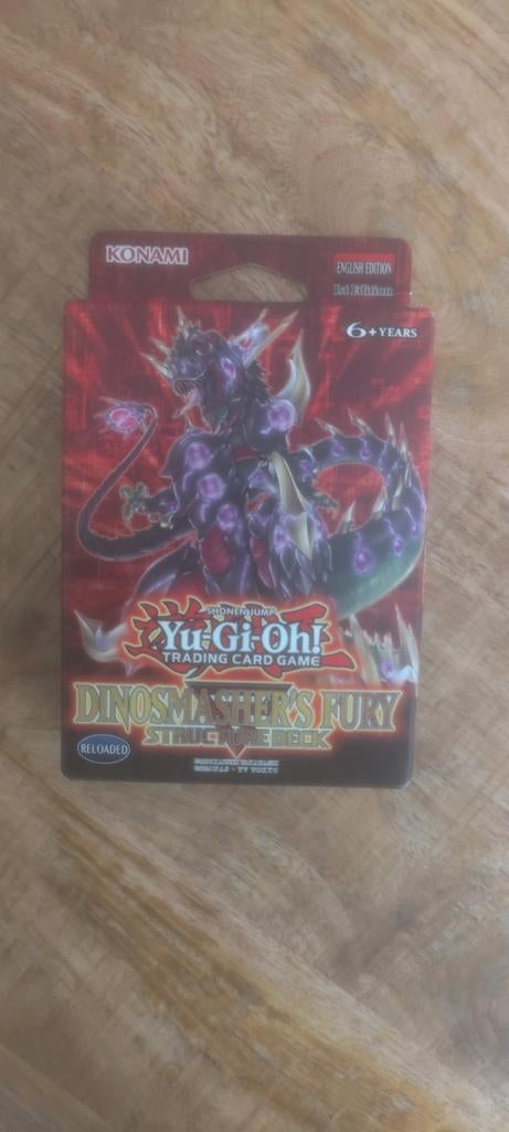 Yu-Gi-Oh! Dinosmasher's Fury Structure Deck (1st Edition), Hobby en Vrije tijd, Verzamelkaartspellen | Yu-gi-Oh!, Ophalen of Verzenden