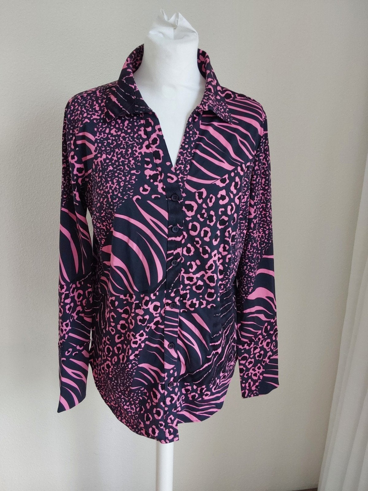 Prachtige blouse van My Pashion maat L, travelstof, Kleding | Dames, My Pashion, Verzenden, Zo goed als nieuw