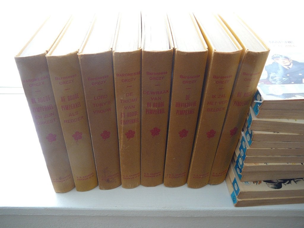Orczy, Baronesse. - Pimpernel 8 delen en 8 foto's, Boeken, Ophalen of Verzenden, Gelezen, Orczy  Baronesse