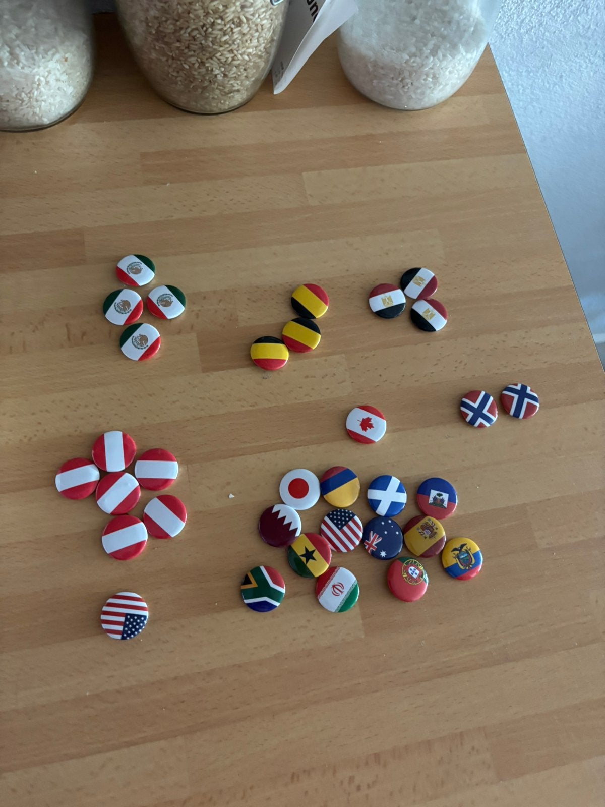 Wk vomar buttons, Ophalen of Verzenden