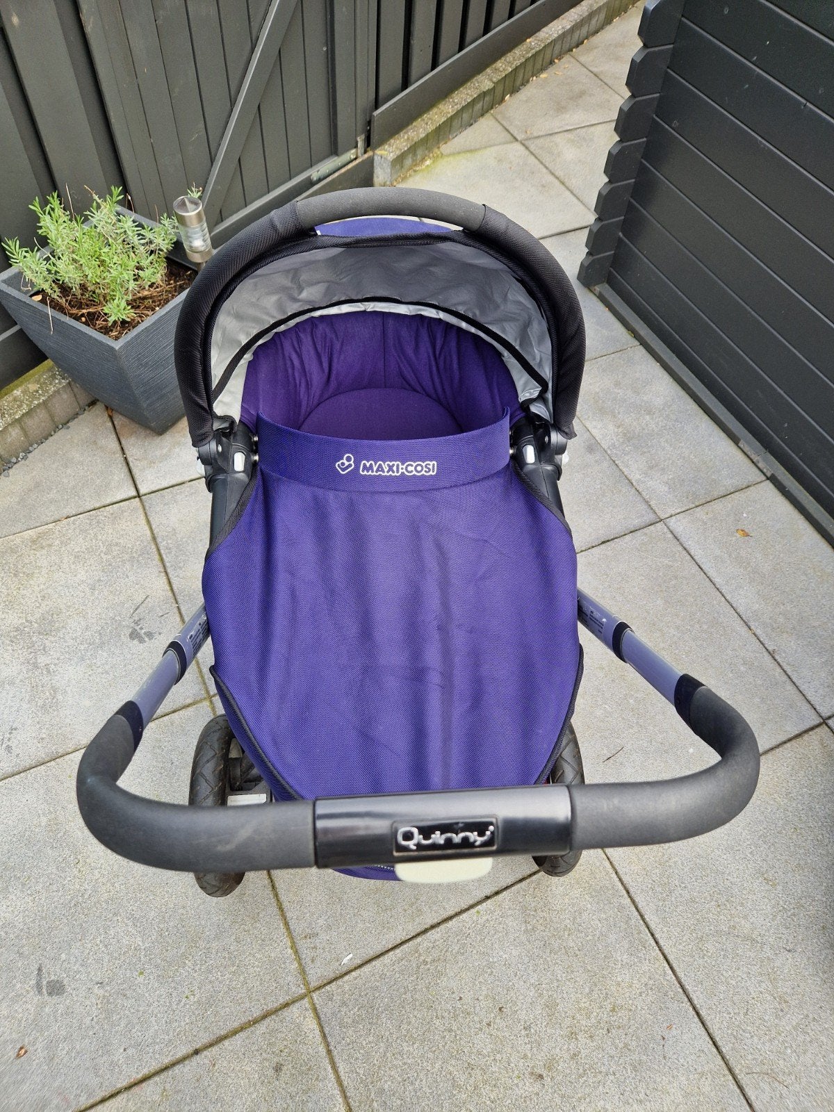 kinderwagen 3 in 1, Ophalen, Gebruikt, Quinny, Luchtbanden