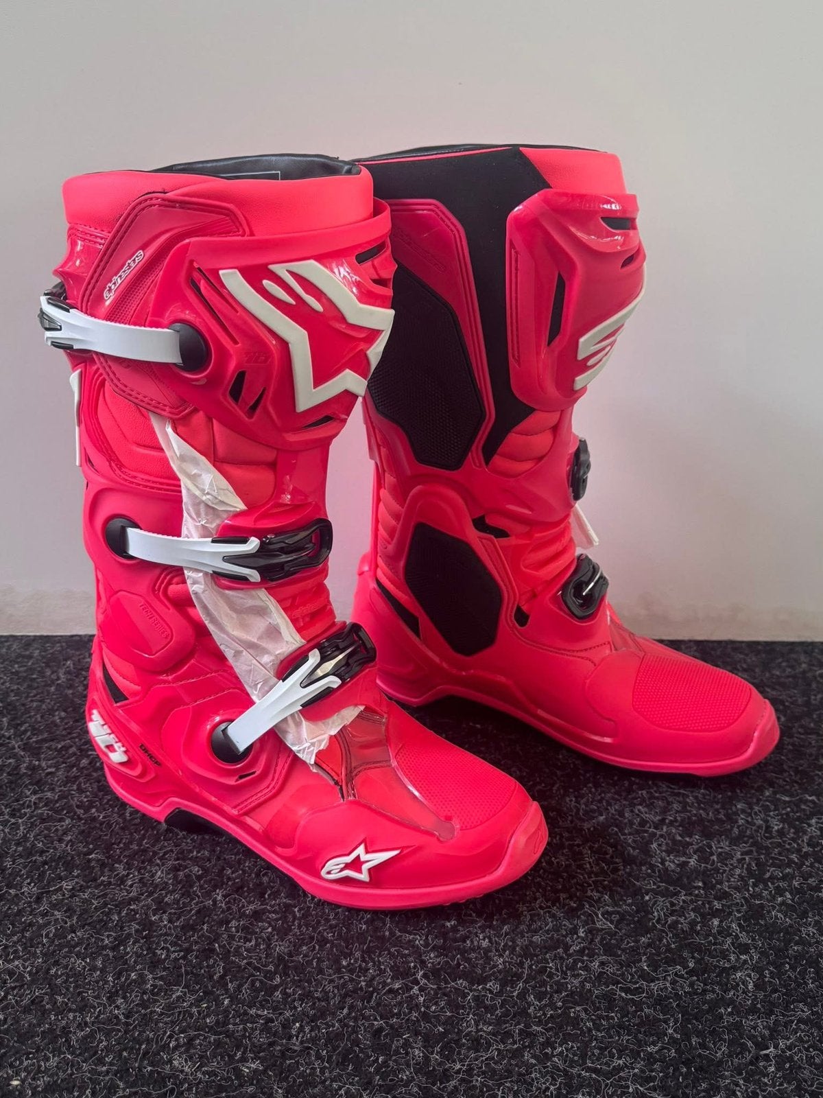 Alpinestars tech 10 crosslaarzen diva pink 44,5, Motoren, Kleding | Motorkleding, Ophalen of Verzenden, Nieuw met kaartje, Laarzen